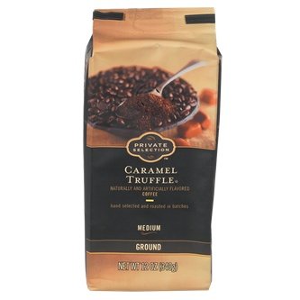 Private Selection Caramel Truffle Ground Coffee 12oz, pack of 1