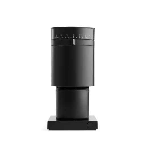 Fellow Opus Conical Burr Coffee Grinder - All Purpose Coffee Grinder Electric - Espresso Grinder with 41 Settings for Espresso, Drip, French Press, & Cold Brew - Matte Black