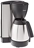Capresso 485.05 MT600 Plus 10-Cup Programmable Coffee Maker with Thermal Carafe,Black