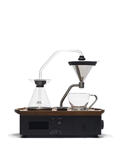 Barisieur Coffee Alarm Clock Coffee Maker- 2 ounces, Black Walnut