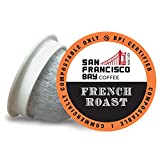 San Francisco Bay Compostable Coffee Pods - French Roast (36 Ct) K Cup Compatible including Keurig 2.0, Dark Roast
