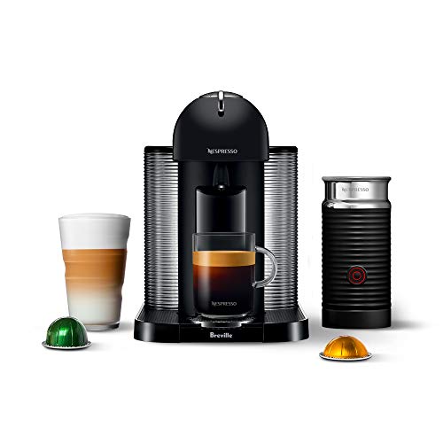 Nespresso Vertuo Coffee and Espresso Machine by Breville, 5 Cups, Matte Black