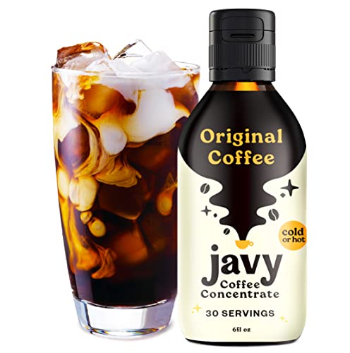 Javy Coffee Cold Brew Coffee Concentrate, Perfect for Instant Iced Coffee, Cold Brewed Coffee and Hot Coffee.