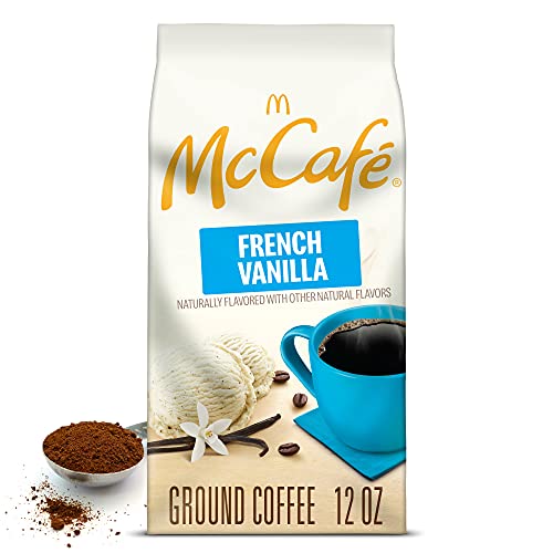 McCafe French Vanilla, Ground Coffee, Flavored, 12oz. Bagged