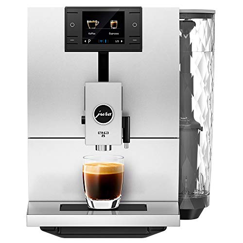 Jura ENA 8 Metropolitan Black Automatic Coffee Machine, 37 ounces