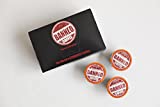 World's Strongest Coffee Single Serve Capsules for Keurig K-Cup Brewers, 12 Count - Our Best Medium Dark Roast super strong k cups for Keurig 1.0 and 2.0