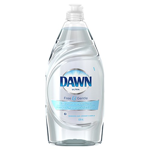 Dawn Ultra Pure Essentials Dishwashing Liquid, Sparkling Mist, 21.6 Ounce