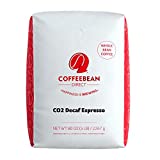 Coffee Bean Direct CO2 Decaf Espresso Coffee, Dark Roast, Whole Bean, 5-Pound Bag