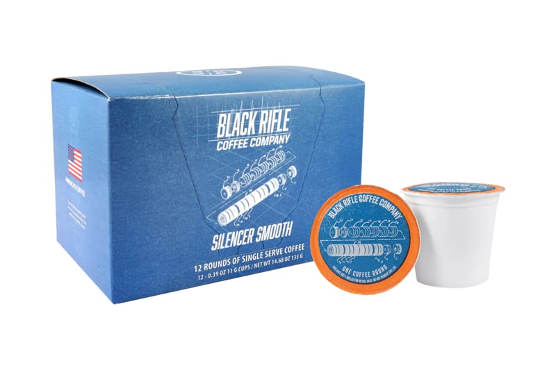 Black Rifle Coffee Rounds (Silencer Smooth (Light Roast), 12 Count)