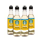 Starbucks Naturally Flavored Coffee Syrup, Sugar Free Vanilla, 12.17 Fl Oz (Pack of 4)