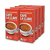 Cafe La Llave Decaf Espresso Capsules, Intensity 11-Recylable Coffee Pods (80 Count) Compatible with Nespresso OriginalLine Machines