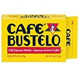Café Bustelo Espresso Dark Roast Ground Coffee Brick, 6 Ounces (Pack of 12)