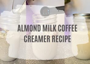 almond milk coffee creamer recipe