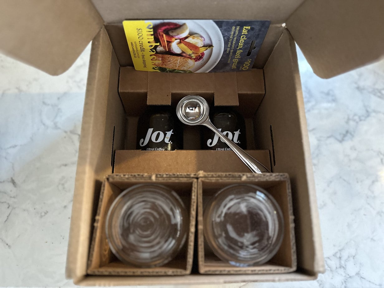 a subscription box with Jot Coffee