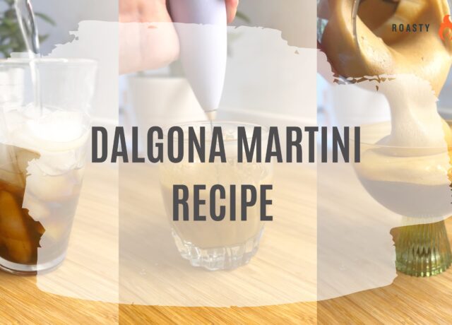 Dalgona Martini