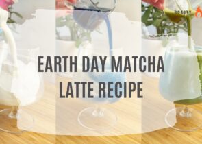 Earth Day Matcha Latte