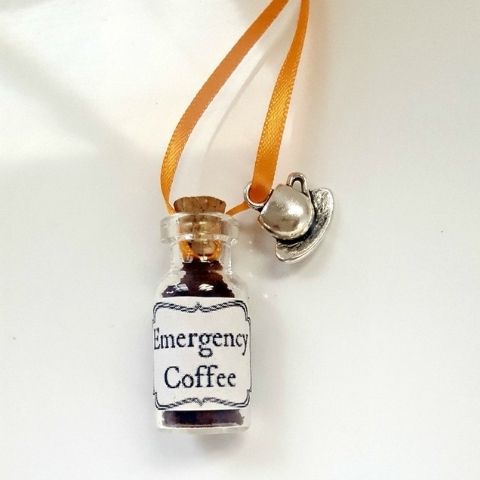 Emergency Coffee Charm