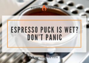 Espresso Puck Is Wet