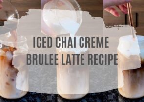 Iced Chai Creme Brulee Latte Recipe