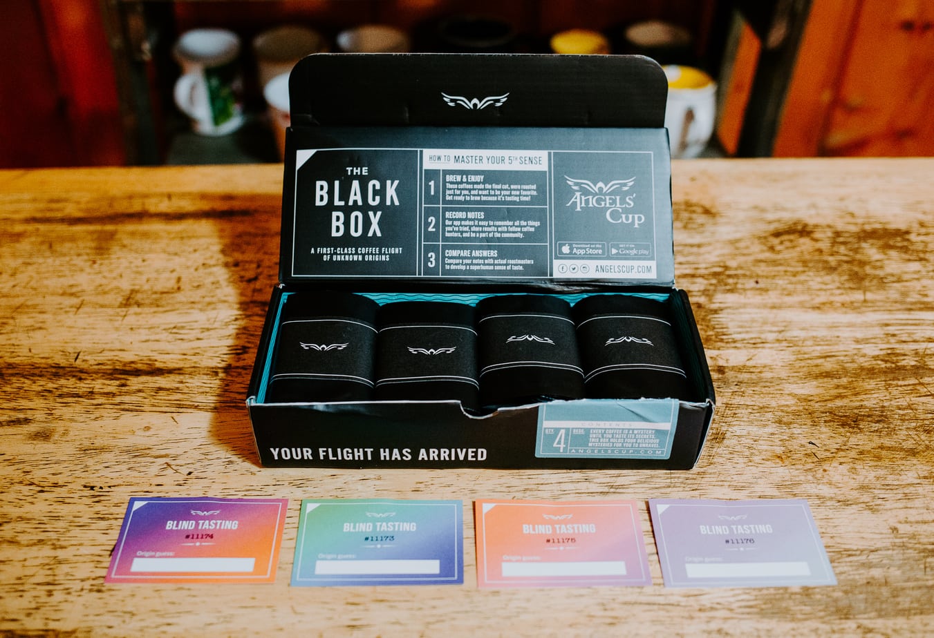 Black Box Tasting Cards