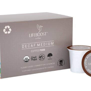 Lifeboost Decaf Coffee Pods
