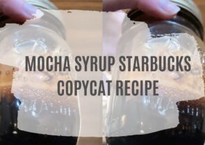 Mocha Syrup Starbucks Copycat Recipe