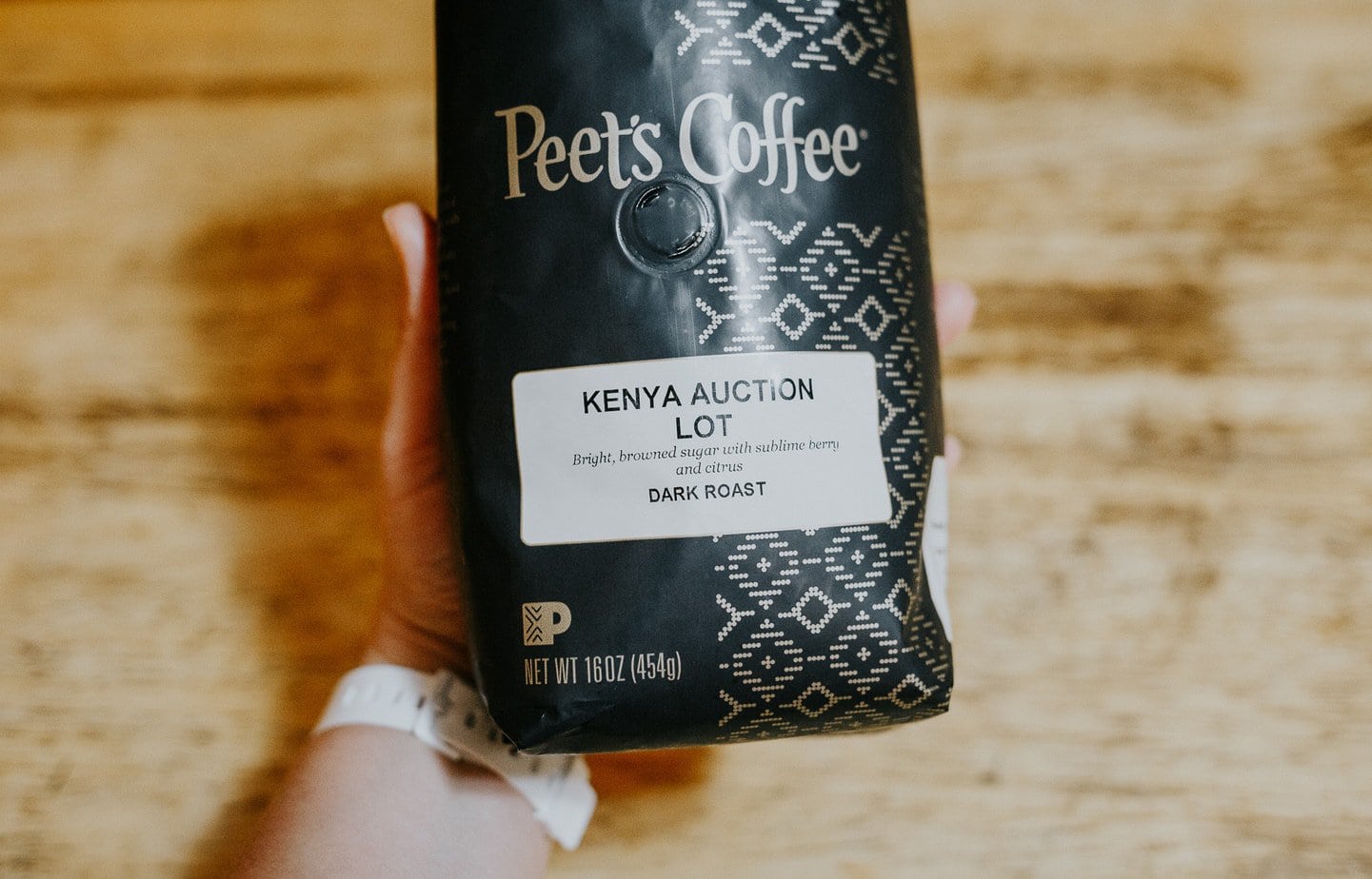 Peet’s coffee bag