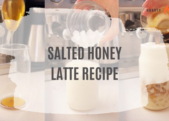 salted honey latte