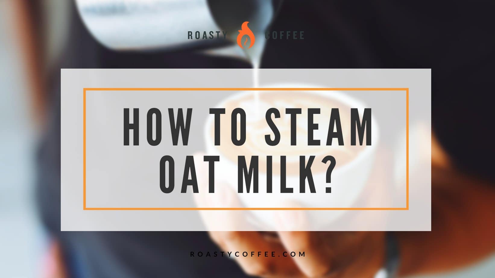 steaming oat milk